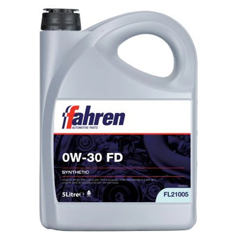 Fahren Engine Full Synthetic Oil 5L C2 SN 0W-30 fits Alfa Romeo Giulia 2016-2022