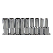 Bluespot Tools 1/2in Drive Deep Socket Set, 9 Piece BlueSpot Tools - Dynamic Drive