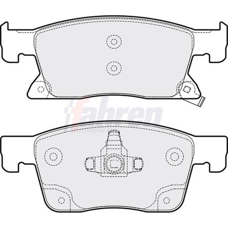 Fahren Front Brake Pad Set FBP3779