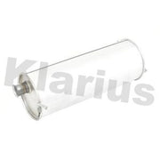 Klarius Box With Tail Pipe Rear fits Hyundai I20 I 2008-2015 1.2
