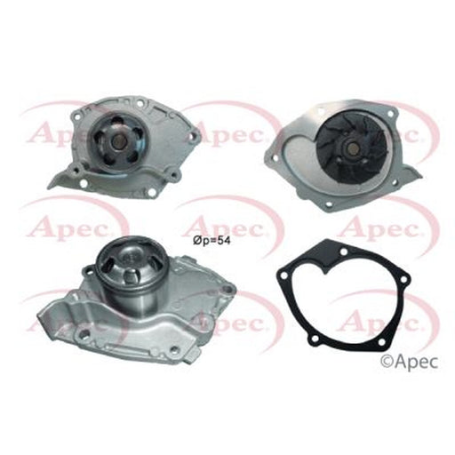 Apec Engine Cooling Water Pump fits Mitsubishi Carisma 2000-2006 1.9
