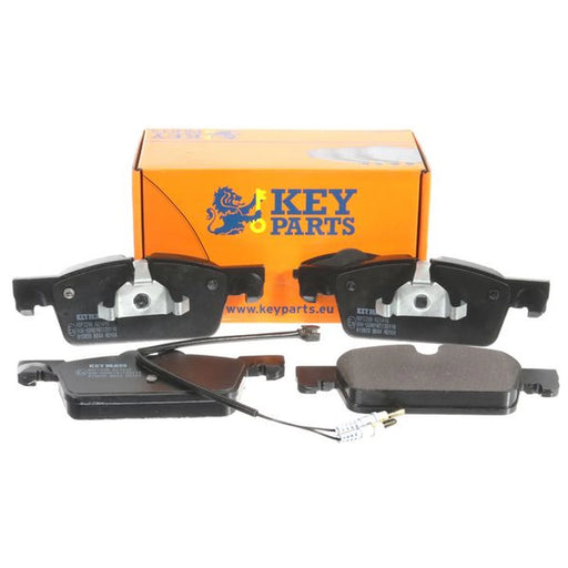 Key Parts 4 x Front Brake Pad Set fits Peugeot 508 I 2010-2018 1.6 2.0