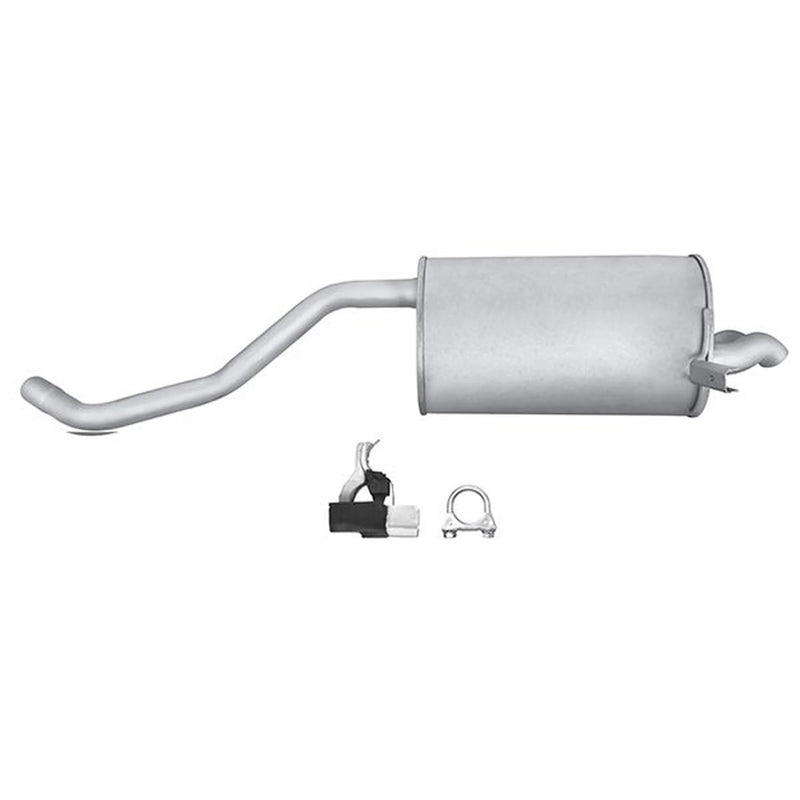 Hella End Silencer Rear fits Renault Clio III 2005-2014 1.5