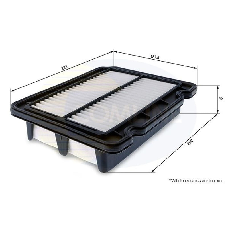 Comline Full Service Kit with Air, Oil, Fuel & Cabin Filters fits Chevrolet Aveo