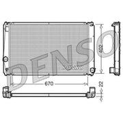Denso Engine Radiator DRM50053