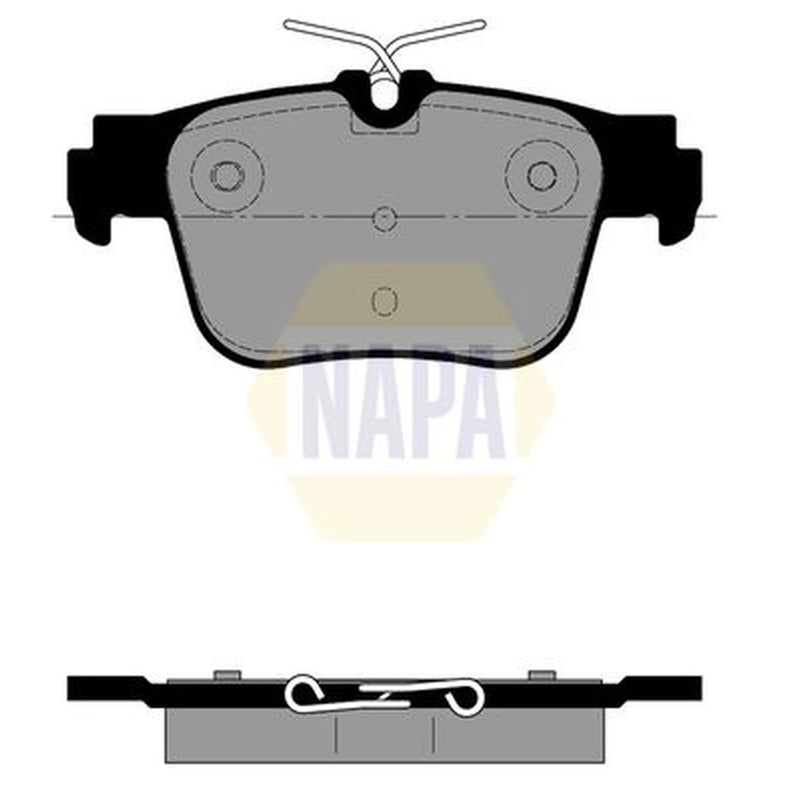 NAPA Rear Brake Pad Set fits Audi A3 2020-2022