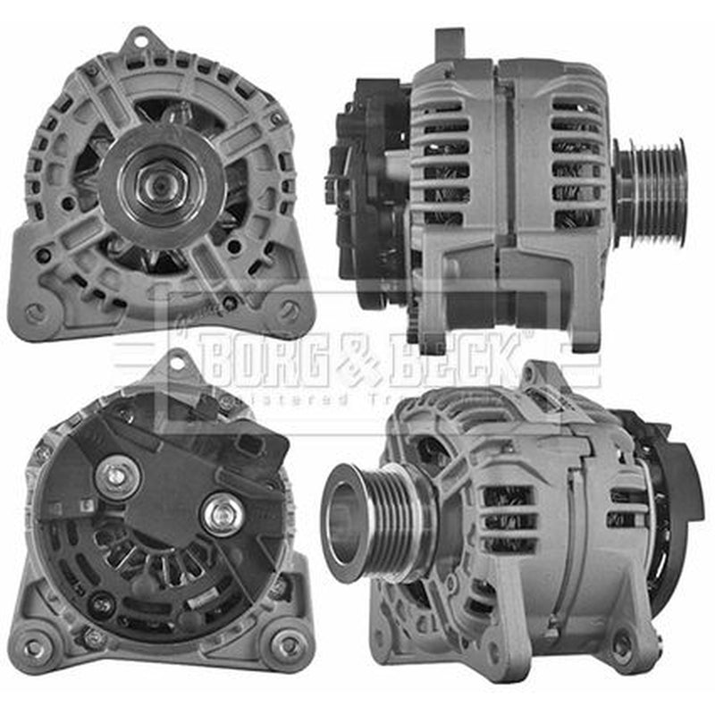 Borg & Beck Car Alternator 12V fits Renault Clio III 2005-2014 1.4 1.6