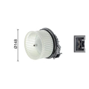 Mahle Heater Blower Fan fits Ford Fiesta VI 2008-2018 1.0 1.25 1.4 1.5 1.6