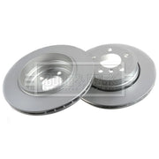 Borg & Beck Front & Rear Brake Discs & Pads fits BMW X3 2003-2011 2.0 2.5 3.0