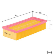 MANN-FILTER Engine Air Filter C 2874