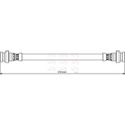 Apec Brake Hydraulic Hose Line inner HOS4185