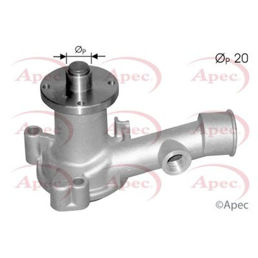 Apec Engine Cooling Water Pump fits Ford Capri I 1969-1970