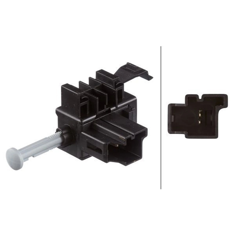 Hella Clutch Control Switch Connectors fits Ford C-Max 2007-2010 1.6 1.8 2.0
