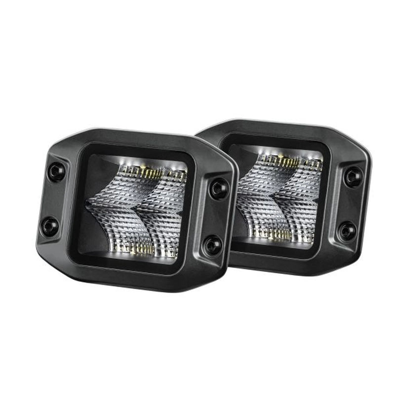 Hella Led Cube Kit 3.2Inch Flood Flush 1FA 1FA 358 176-831 1FA 358 176-831