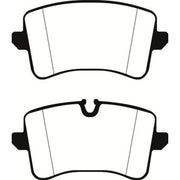 Abtex Rear Brake Pad Set fits Audi A4 B8 2012-2015