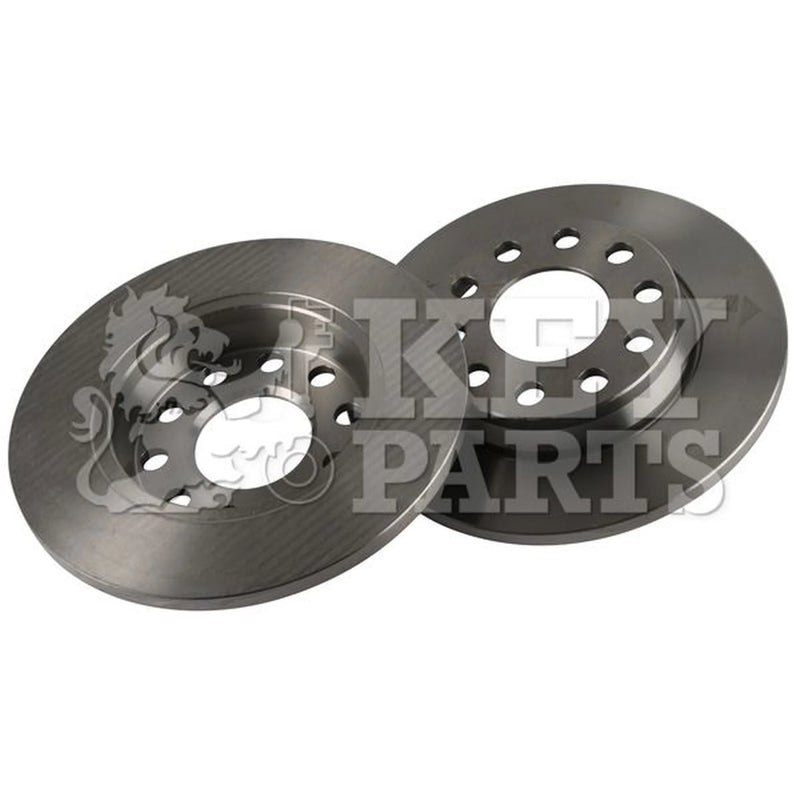 Key Parts Rear Brake Discs & Pads fits Audi A4 B6 2000-2005 1.8 2.4 2.5 3.0