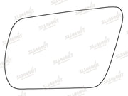 Summit Stick-On Standard Mirror Glass fits Audi A6 Allroad LHS Summit - Bars 4 Cars