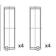 FAI Big End Bearing Set 51. fits Mercedes-Benz C-Class 1997-2009