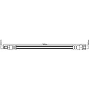 Juratek Brake Hydraulic Hose Line Front fits Mercedes-Benz 123 1976-1985