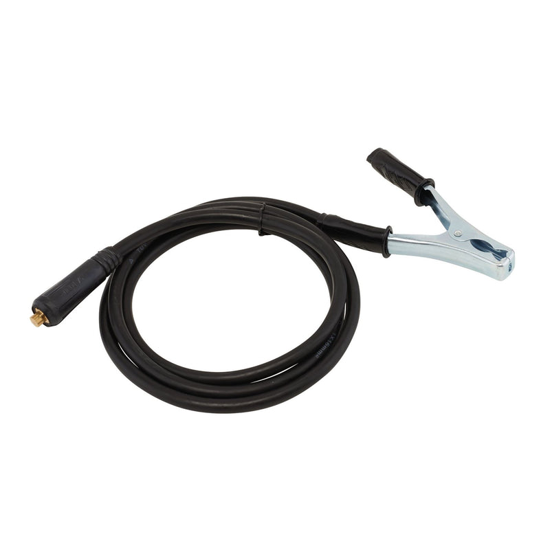 Draper MMA Welding Earth Lead and Clamp with 10/25 Dinse-type Plug, 1.8m, 200A Draper - Dynamic Drive
