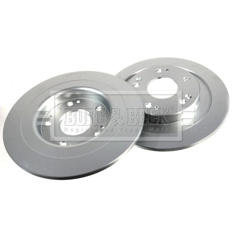 Borg & Beck Front & Rear Brake Discs & Pads fits Honda Civic IX 2012-2016
