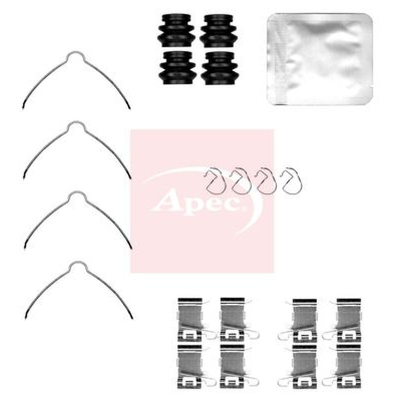 Apec Brake Pad Accessory Fitting Kit Front fits Mazda CX-60 2022 on 3.3
