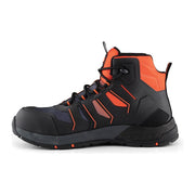 Scruffs Glide Safety Boot Black / Orange Size 10.5 / 45 Scruffs - Dynamic Drive