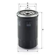 MANN-FILTER Engine Oil Filter W 8011