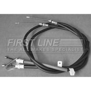 First Line Handbrake Cable Left Rear fits Ford Ka 1998-2008 1.3