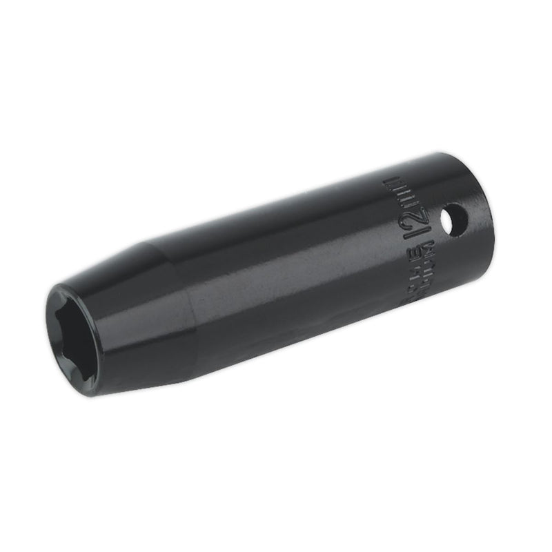 Sealey Impact Socket 12mm Deep 1/2"Sq Drive IS1212D Sealey - Dynamic Drive