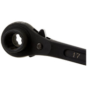 Laser Ratchet Podger Spanner 17mm x 19mm 0180 Laser - Dynamic Drive
