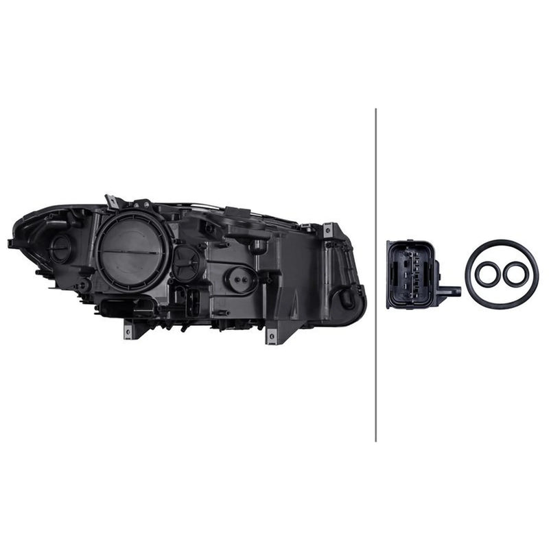 Hella Headlight Headlamp H7/H7 Left fits BMW 5 2009-2017