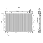 Valeo Engine Radiator 701351