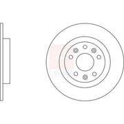 Apec Front & Rear Brake Discs & Pads fits Citroën C4 Picasso II 2013-2018