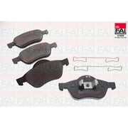 FAI Front & Rear Brake Discs & Pads fits Renault Megane II 2002-2008 1.4