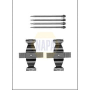NAPA Brake Pad Accessory Fitting Kit Front fits Mercedes-Benz C-Class 2000-2007