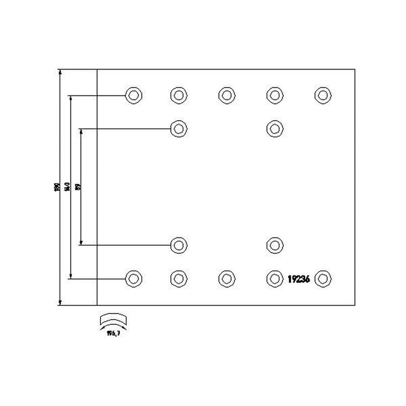 Textar Textar Cv Brake Lining Set 1923601 318393341014 1923601