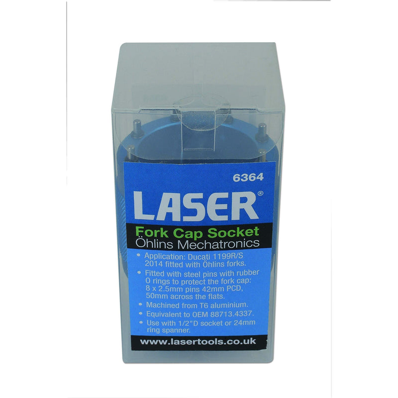 Laser Fork Cap Socket - hlins Mechatronics 6364 Laser - Dynamic Drive