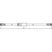 Apec Brake Hydraulic Hose Line Front fits Audi A3 2006-2012