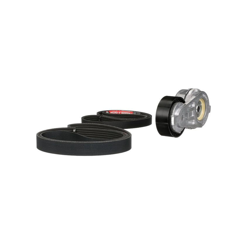 Gates V-Ribbed Belt Set fits Chrysler Voyager 2000-2008 2.4
