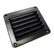 AAA Vent Black Plastic Louvre 5 1/2 x 4 7/8 for Caravan/Motorhome AAA - Dynamic Drive