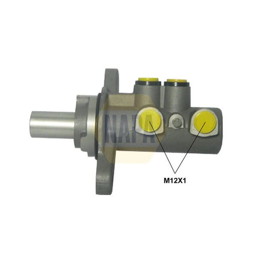 NAPA Brake Master Cylinder Hydraulic Assembly fits Opel Agila B 2008-2014