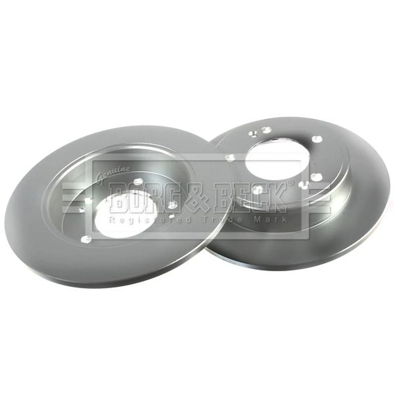 Borg & Beck Front & Rear Brake Discs & Pads fits Kia Pro Cee'D Hatchback