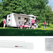 Fiamma F45 Eagle 450 Awning, Polar White Royal Grey Fiamma - Dynamic Drive