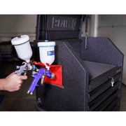 Sealey Magnetic Spray Gun Holder 2 Gun MSH03 Sealey - Dynamic Drive