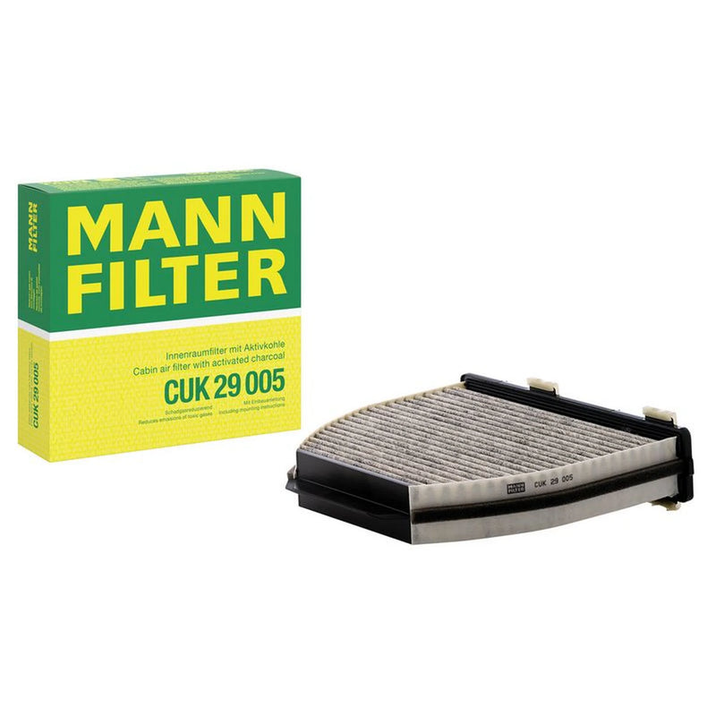 MANN-FILTER Service Kit with Air, Oil & Cabin Filters fits Mercedes-Benz E-Class