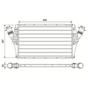 Valeo Intercooler (Charge Air Cooler) 881601