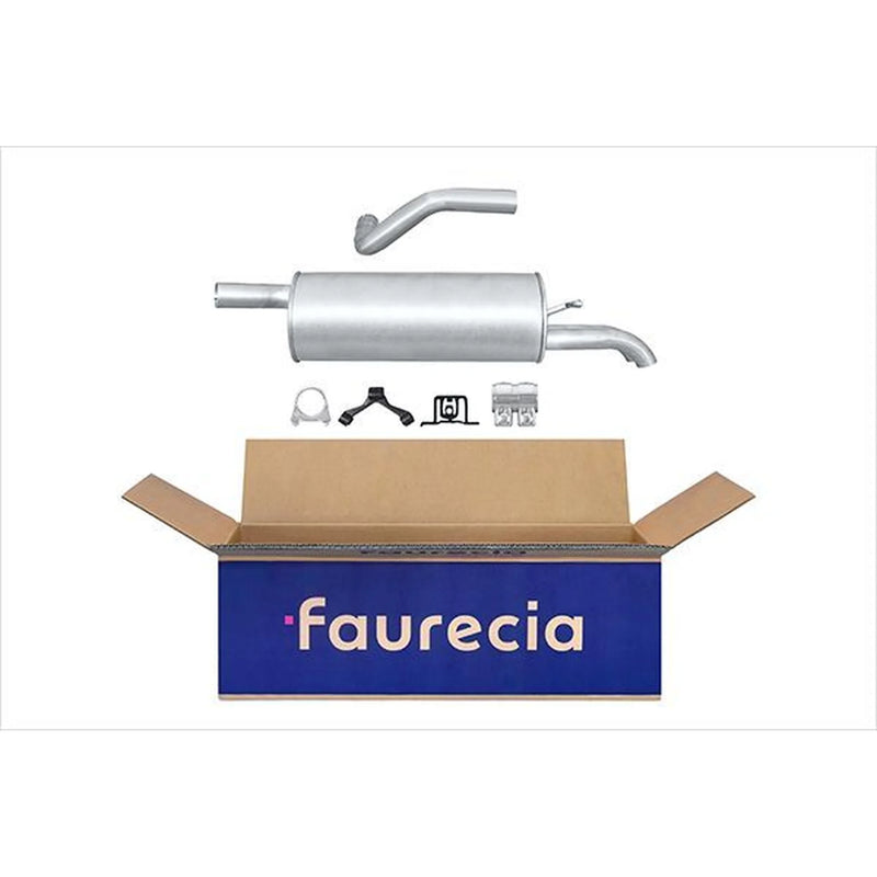 Hella End Silencer Rear fits Seat Cordoba 2002-2009 1.9