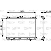 Valeo Engine Radiator 735201