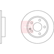 Apec Brake Discs fits Mercedes-Benz A-Class 1997-2004 168.007 168.031 168.131